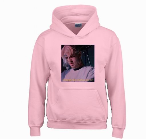 Lil Peep On The Day I Die Would You Even Cry Hoodie KM