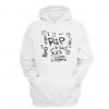 Lil Peep On The Day I Die Would You Even Cry Hoodie White KM