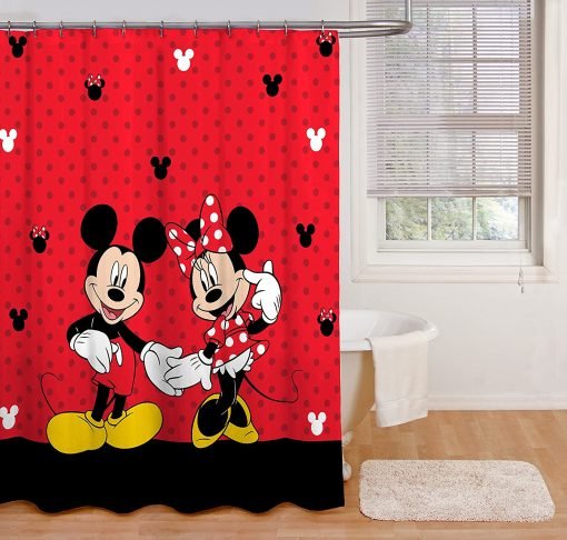 Minnie Mouse Shower Curtain KM