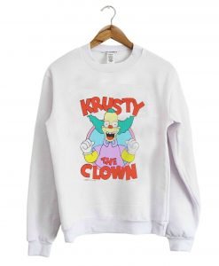 Vintage 1994 Krusty The Clown The Simpsons Sweatshirt KM
