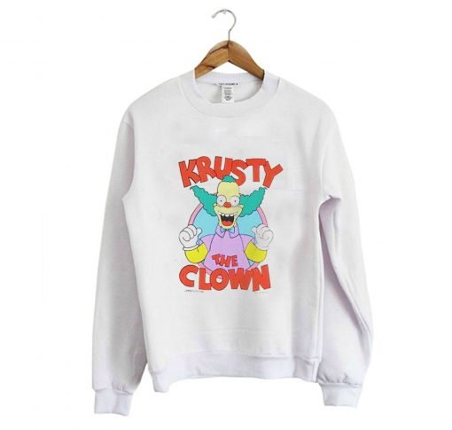Vintage 1994 Krusty The Clown The Simpsons Sweatshirt KM