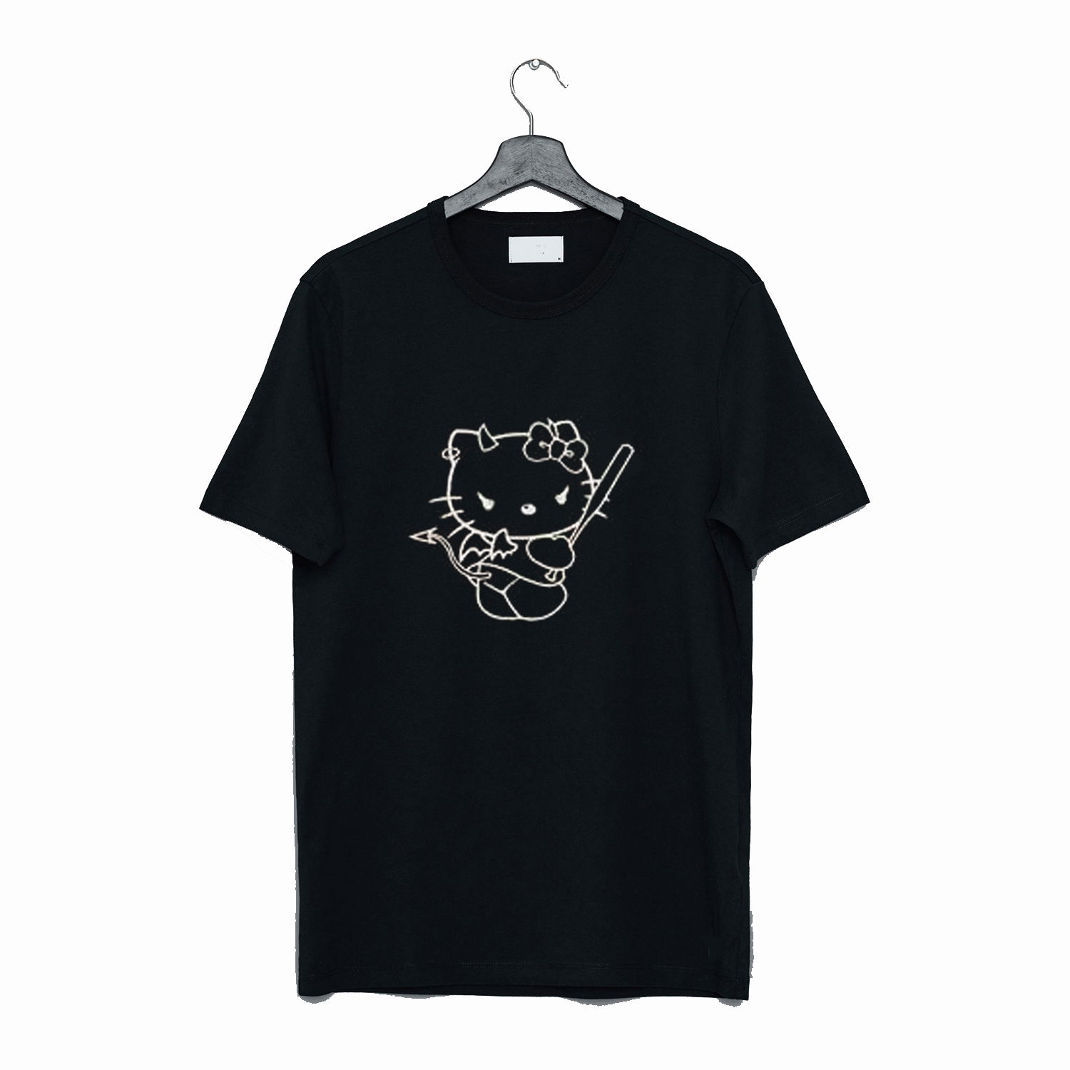 Hello Kitty • T-shirt Black – Kaomoji ® Official