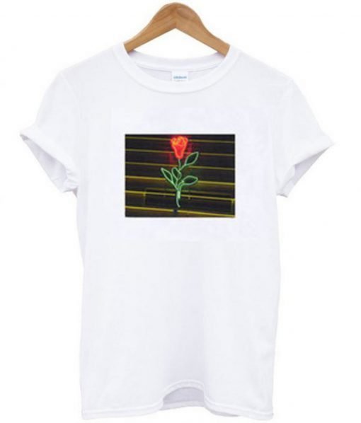Louis Tomlinson Neon Rose T-Shirt KM