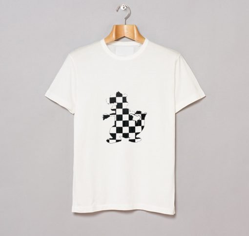 Reptar Rugrats Checkered T-Shirt KM