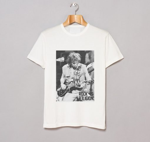 Rock is Religion Neil Young T-Shirt KM