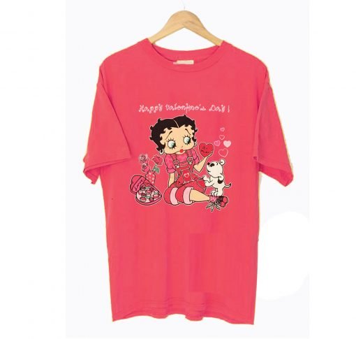 Vintage Betty Boop Valentine’s Day T-Shirt KM