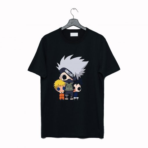 Anime Chibi Kakashi Naruto Sasuke t-shirt KM - Kendrablanca