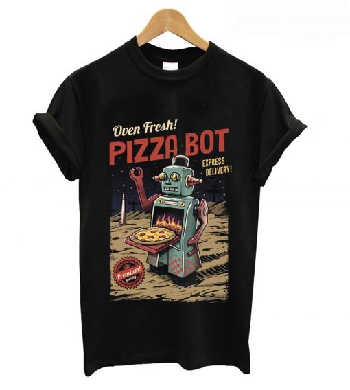 Oven Fresh Pizza Bot T-Shirt KM