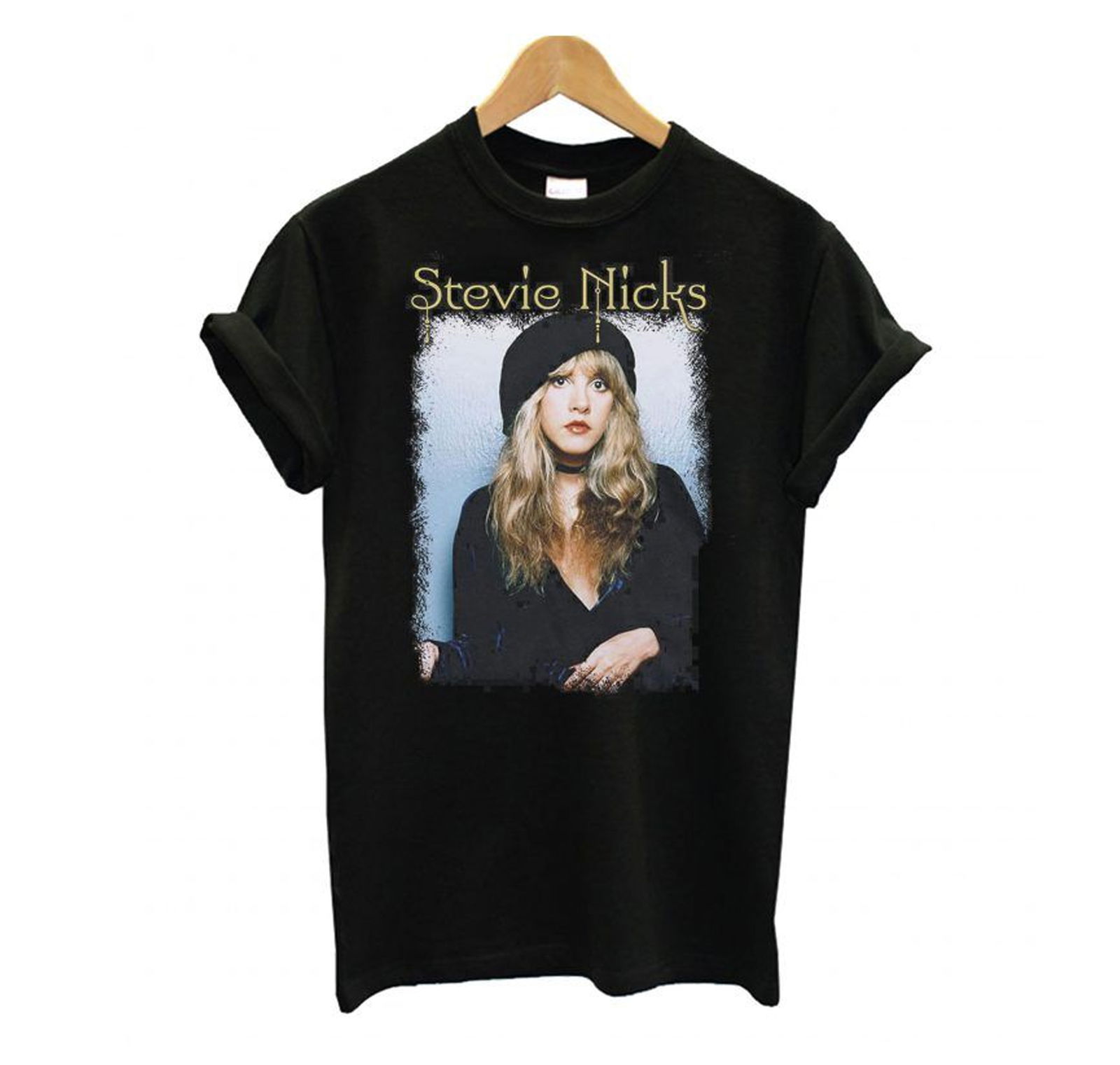 Stevie Nicks – Vintage Fleetwood Mac Female Singer T-Shirt KM ...