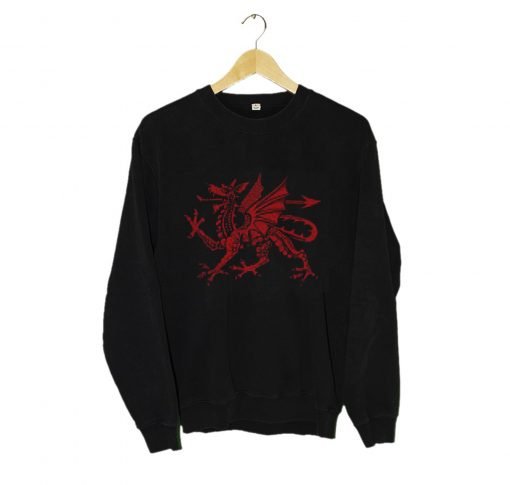 Welsh Dragon Sweatshirt KM