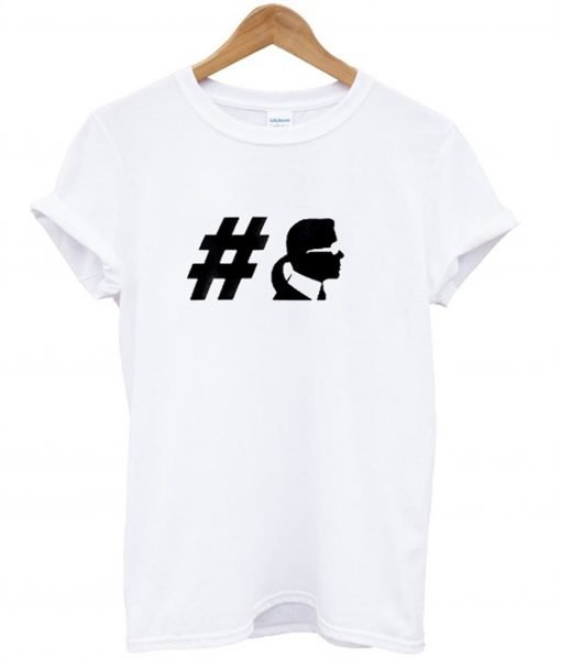 Karl Lagerfeld Hashtag T-Shirt KM