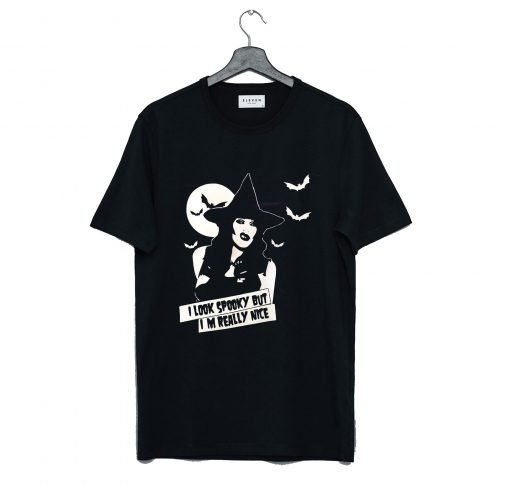 Sharon Needles witch I Look Spooky T Shirt KM