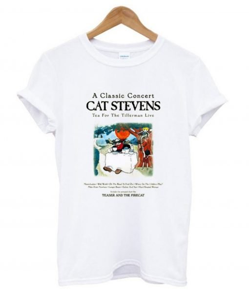 Cat Stevens a Classic Concert T-Shirt KM