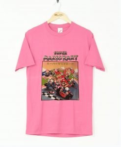 Mario Kart Japanese Pink T-Shirt KM