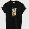 Turnover Lucky Cat T Shirt KM