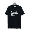 Frank & Sammy & Dino Rat Pack T Shirt KM