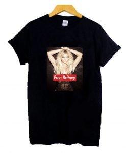 Free Britney Photos Logo T-Shirt KM