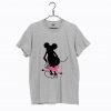 Vintage Mickey Mouse Mooning Boot T-Shirt Grey KM