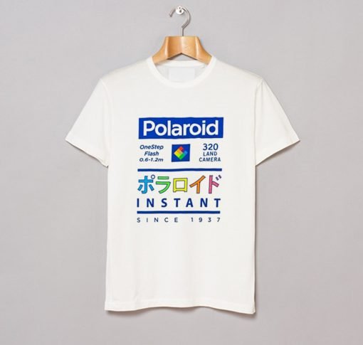 Japanese Polaroid Camera T-Shirt KM