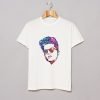 Bruno Mars Face Typography Lyric Famous American Singer T-Shirt KM