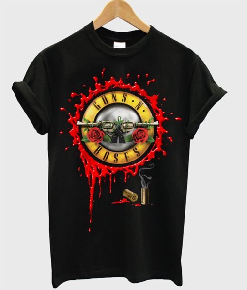 Guns N Roses Blood Bullet T-Shirt KM