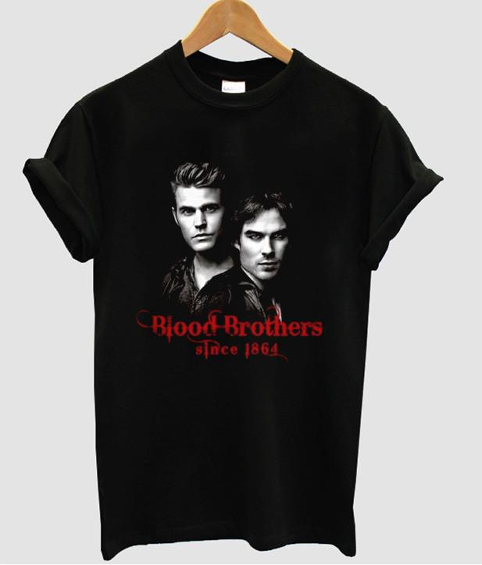 Vampire Diaries Blood Brothers T Shirt KM - Kendrablanca