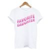 Favorite Daughter White T Shirt KM