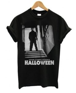 Halloween Michael Myers Stairs T Shirt KM