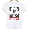 Oh Boy Mickey Mouse Obey Inspired T Shirt KM