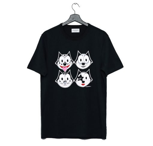 Felix The Cat shirt Kiss Parody T Shirt KM