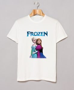 Anna and Elsa Frozen T Shirt KM