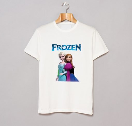 Anna and Elsa Frozen T Shirt KM