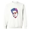 Bruno Mars Face Typography Lyric Famous American Singer Sweatshirt KM
