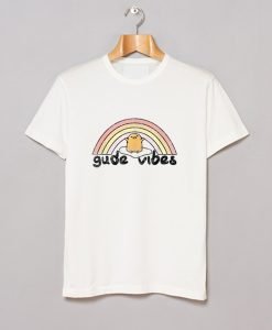 Gude Vibes Rainbow T Shirt KM