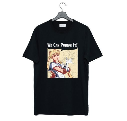 We Can Punish It Black Sailor Moon T Shirt KM