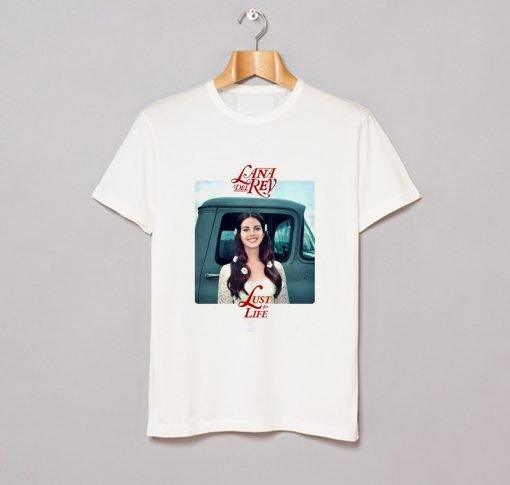 Lana Del Rey Rose Lust For Life T Shirt KM