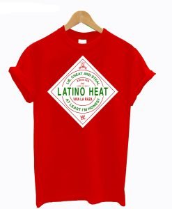 Latino Heat Eddie Red Hot Sauce T-Shirt KM