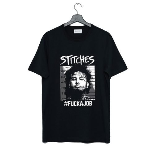 Stitches Rapper Mugshot T Shirt KM