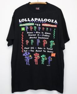 1993 Lollapalooza T Shirt KM