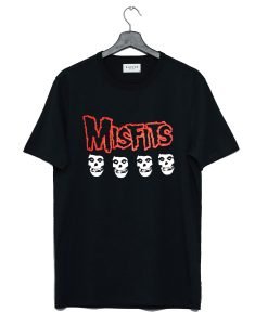 Misfits 4 Skull Logo T-Shirt KM