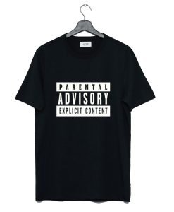 Parental Advisory Black T-Shirt KM