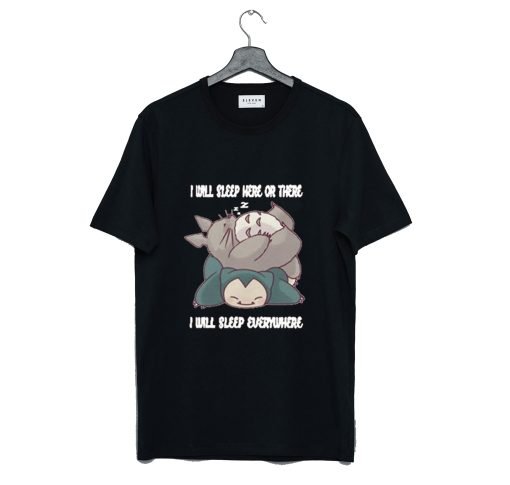 Sleeping Totoro Snorlax T-Shirt KM