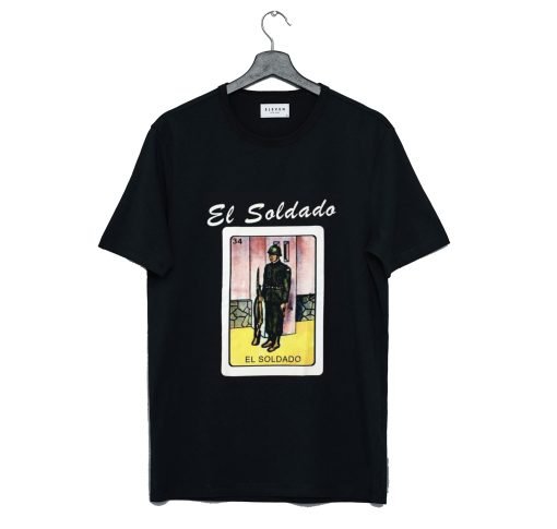 Mexican Bingo Inspired El Soldado T Shirt KM