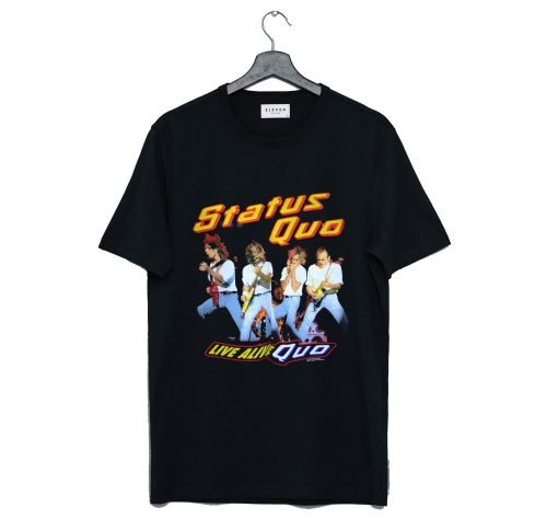 Status Quo Live Alive T Shirt KM
