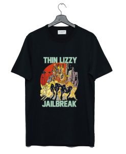 Thin Lizzy Jailbreak Explosion Vintage T Shirt KM