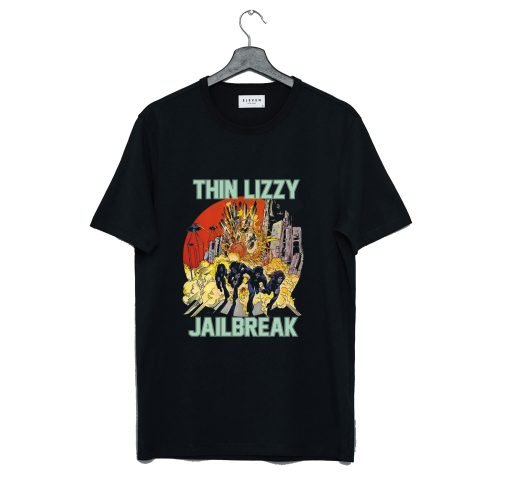 Thin Lizzy Jailbreak Explosion Vintage T Shirt KM