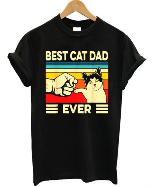 Best Cat Dad Ever T-Shirt KM