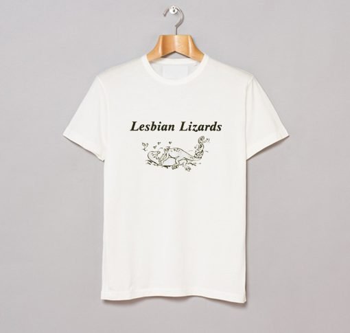 Lesbian Lizards T Shirt KM
