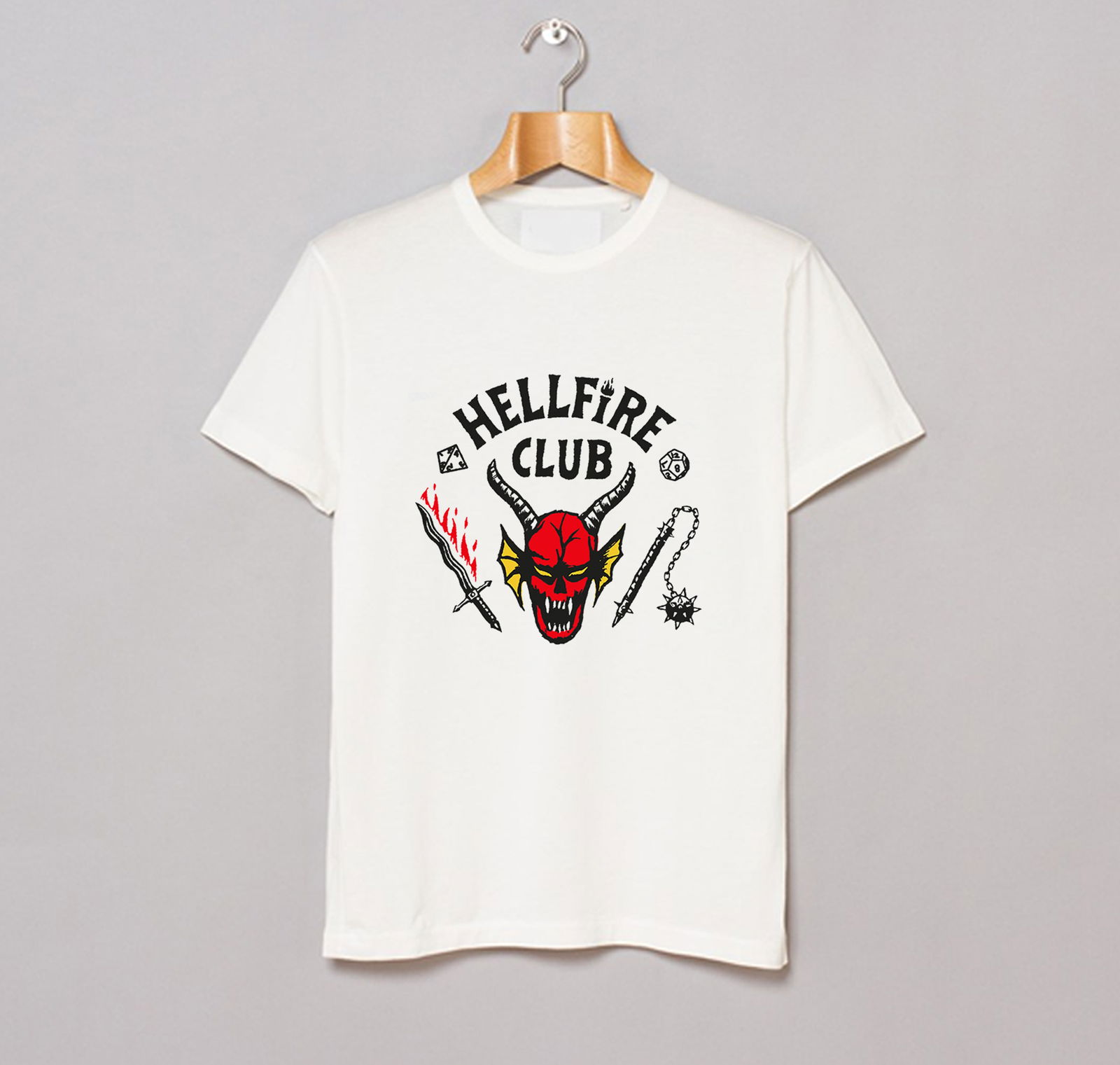 Stranger Things 4 Hellfire Club TShirt KM