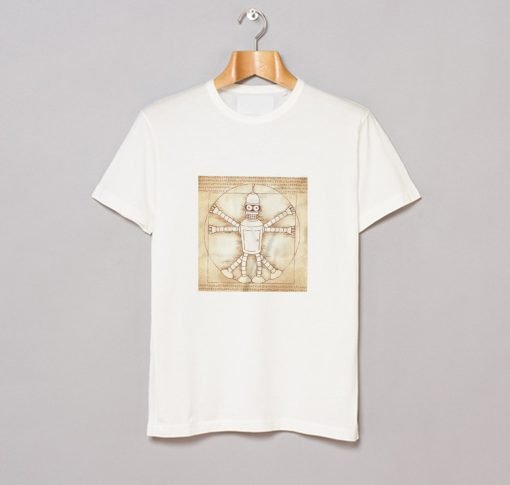Vitruvian Bender T-Shirt KM
